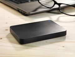 Canvio Basics 4TB Portable External Hard Drive USB 3.0, Black - HDTB440XK3CA